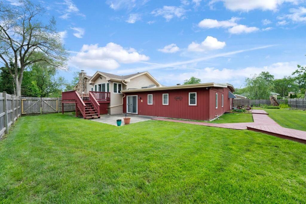 New Bensenville Home By O'Hare Airport With Indoor Pool, Sauna, And Arcade Extérieur photo